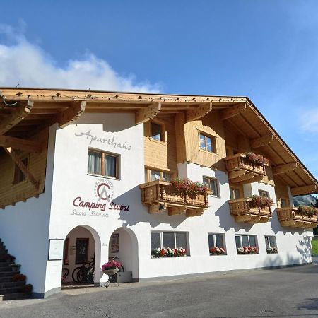 Aparthaus Camping Stubai Apartment Neustift im Stubaital Bagian luar foto